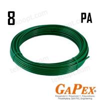 Трубка  8/6 PA12 100M. ЗЕЛЕНАЯ GaPex PA 12 8*6 GaPex (GREEN)