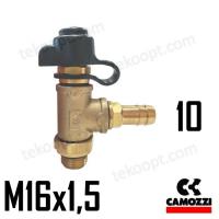 ФИТИНГ R10-М16Х1,5 ТРОЙНИК ВЕРТИКАЛЬНЫЙ CAMOZZI D2072 R10-M16X1,5-V01