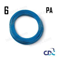 Трубка  6/4 PA 100м ГОЛУБАЯ CDC Pneumatics PA0604 BLUE