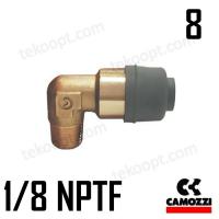 ФИТИНГ  8-1/8 NPTF УГЛОВОЙ CAMOZZI D6500 05-02-S