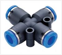 Фитинг  4-4-4-4 крестообразный пластик CDC Pneumatics PZA04