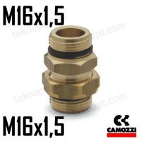 ФИТИНГ М16Х1,5-М16Х1,5M01 CAMOZZI D2502 M16X1,5-M16X1,5M01