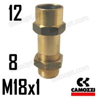 Фитинг 9592 8-8-M18X1 CAMOZZI