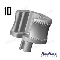 Ключ 10 (3/8) металлический RAUFOSS 96610021