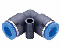 Фитинг  6-6 угловой пластик CDC Pneumatics PUL06