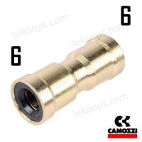 ФИТИНГ  6 ПРЯМОЙ CAMOZZI 9580 6-C