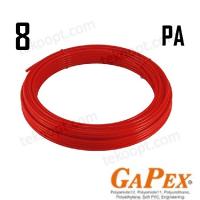 Трубка  8/6 PA12 100M. КРАСНАЯ GaPex PA 12 8*6 GaPex (RED)