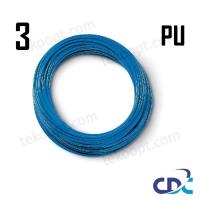 Трубка  3/2 PU 200м. синяя CDC Pneumatics PU0320 BLUE