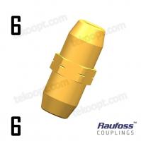 Фитинг  6-6 RAUFOSS 6237205