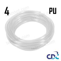Трубка  4/2,5 PU 200м. прозрачная CDC Pneumatics PU0425 CLEAR