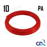 Трубка 10/8 PA12 100м  красная CDC Pneumatics PA1008 RED