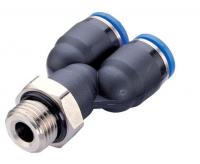 Фитинг 10-G1/8 Y-образный CDC Pneumatics PWT10-G01