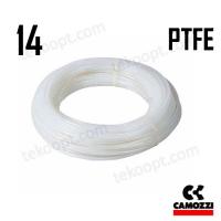Трубка 14/12 PTFE 100М. фторопластовая матовая CAMOZZI PTFE 14/12