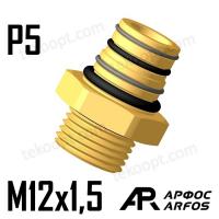 Фитинг P5-М12 ARFOS АРФОС 106050120 аналог RAUFOSS 6237012 WABCO 8931291912
