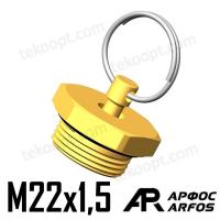 Клапан слива конденсата М22 с кольцом ARFOS АРФОС 194000220 аналог RAUFOSS 6237787 WABCO 9343000010 9343000030