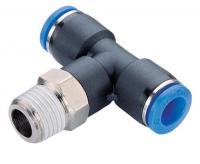Фитинг  8-R3/8 тройник горизонтальный CDC Pneumatics PT08-03
