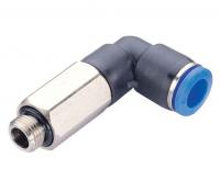 Фитинг  6-G1/8 угловой удлиненный CDC Pneumatics PLL06-G01