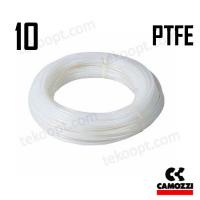 Трубка 10/8 PTFE  10М. фторопластовая матовая CAMOZZI PTFE 10/8-BOX10