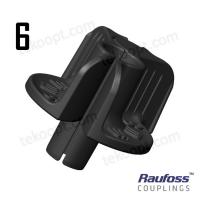 Ключ  6 (1/4) пластик RAUFOSS 96606010
