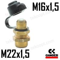 КЛАПАН КОНТРОЛЬНОГО ВЫВОДА М22Х1,5-М16Х1,5 CAMOZZI VPC2 M22X1,5-M16X1,5