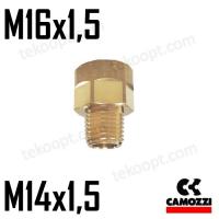 ФИТИНГ М14Х1,5-F16Х1,5 CAMOZZI D2521 M14X1,5-M16X1,5M01