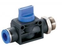 Фитинг 12-G1/4 кран ручной  CDC Pneumatics HVC12G02
