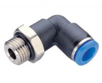 Фитинг  4-М6 угловой CDC Pneumatics PL04-M6