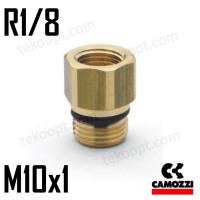 ФИТИНГ М10Х1-R1/8 CAMOZZI D2532 M10X1-1/8-RU01