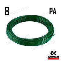 Трубка  8/6 PA12 100М. ЗЕЛЕНАЯ CAMOZZI TRN 8/6-G